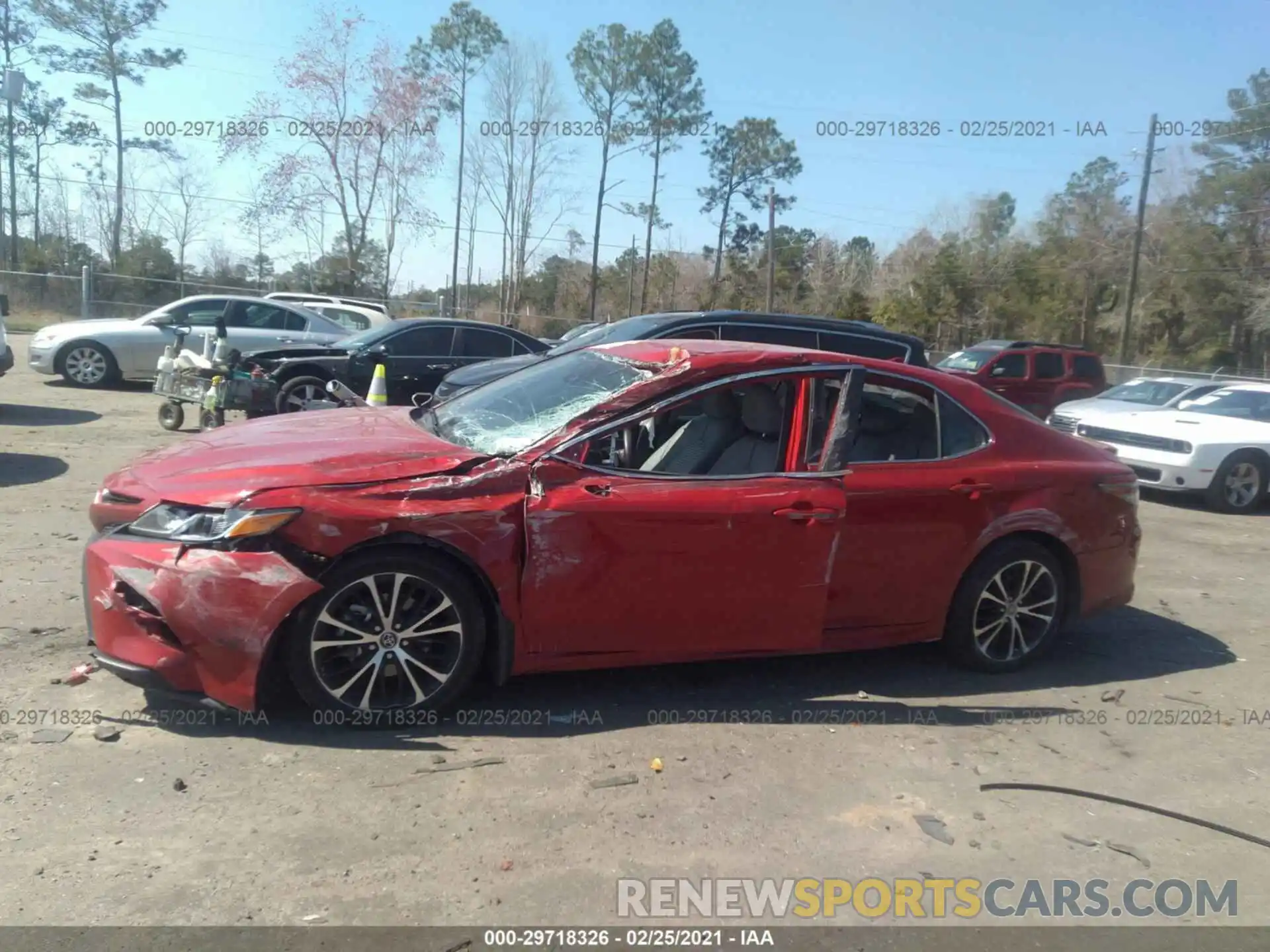 6 Photograph of a damaged car 4T1B11HK5KU200803 TOYOTA CAMRY 2019