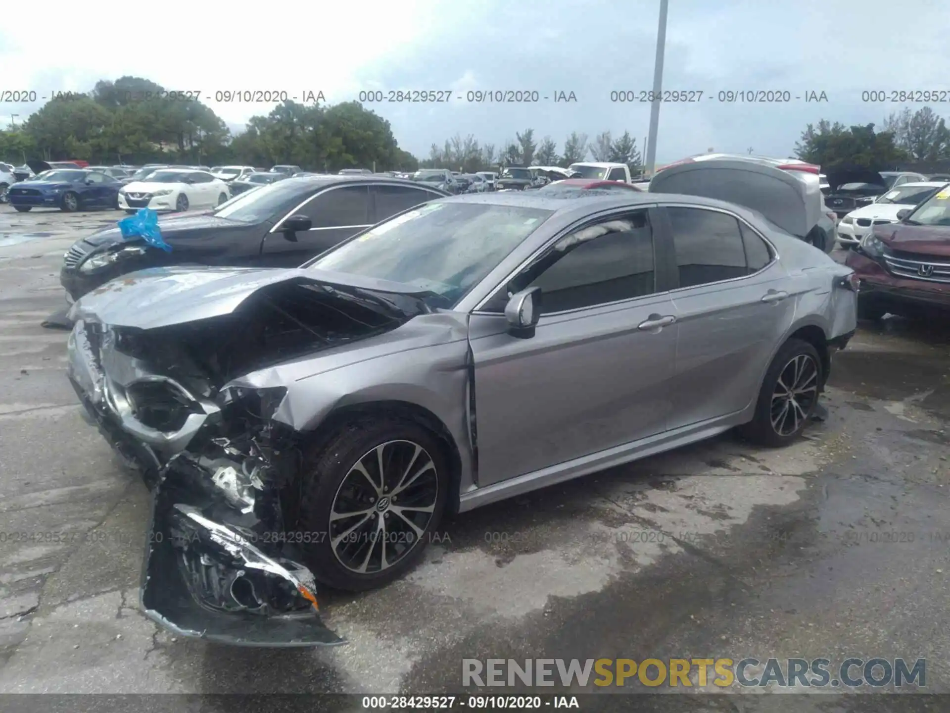 2 Photograph of a damaged car 4T1B11HK5KU201711 TOYOTA CAMRY 2019