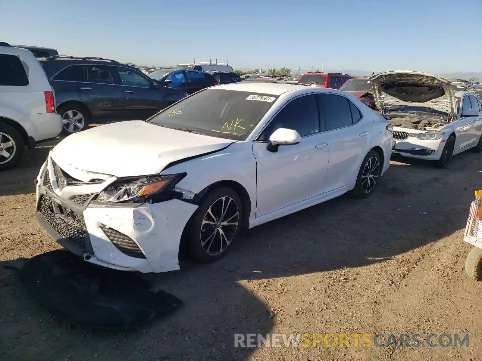 2 Photograph of a damaged car 4T1B11HK5KU201918 TOYOTA CAMRY 2019