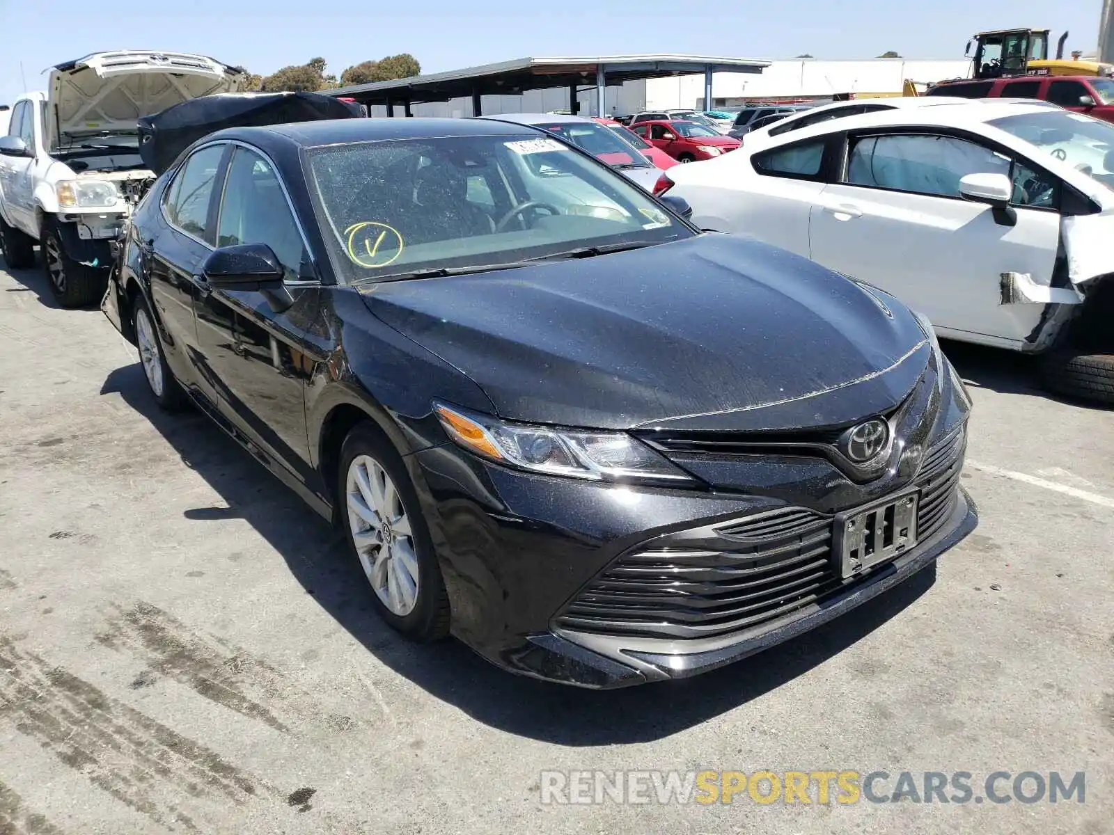 1 Photograph of a damaged car 4T1B11HK5KU205256 TOYOTA CAMRY 2019