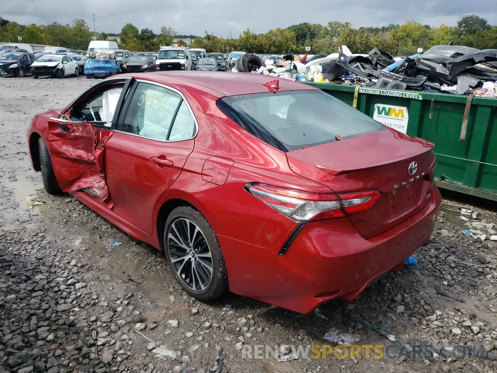 3 Photograph of a damaged car 4T1B11HK5KU205760 TOYOTA CAMRY 2019