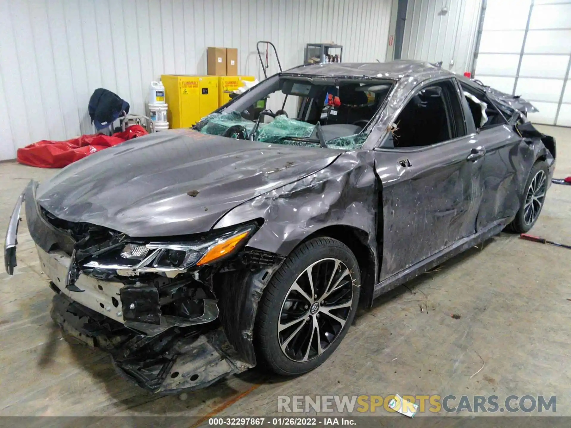 2 Photograph of a damaged car 4T1B11HK5KU205841 TOYOTA CAMRY 2019