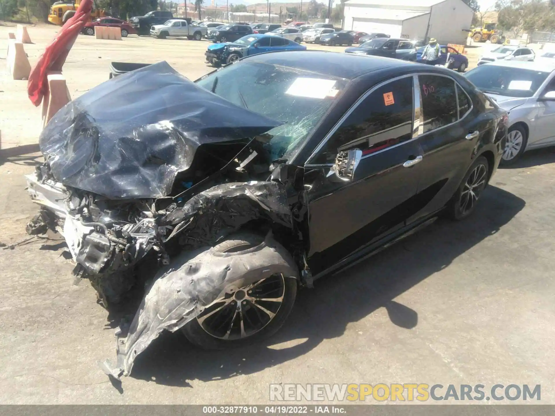 2 Photograph of a damaged car 4T1B11HK5KU205984 TOYOTA CAMRY 2019