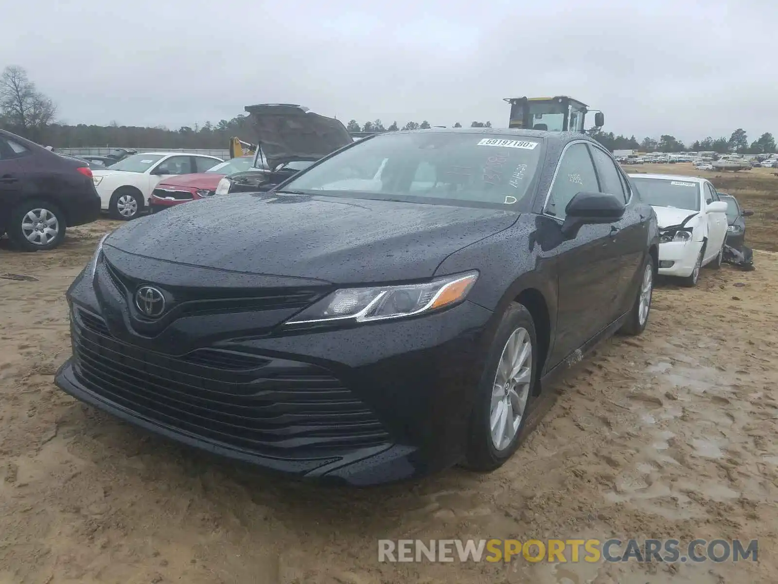 2 Photograph of a damaged car 4T1B11HK5KU207721 TOYOTA CAMRY 2019