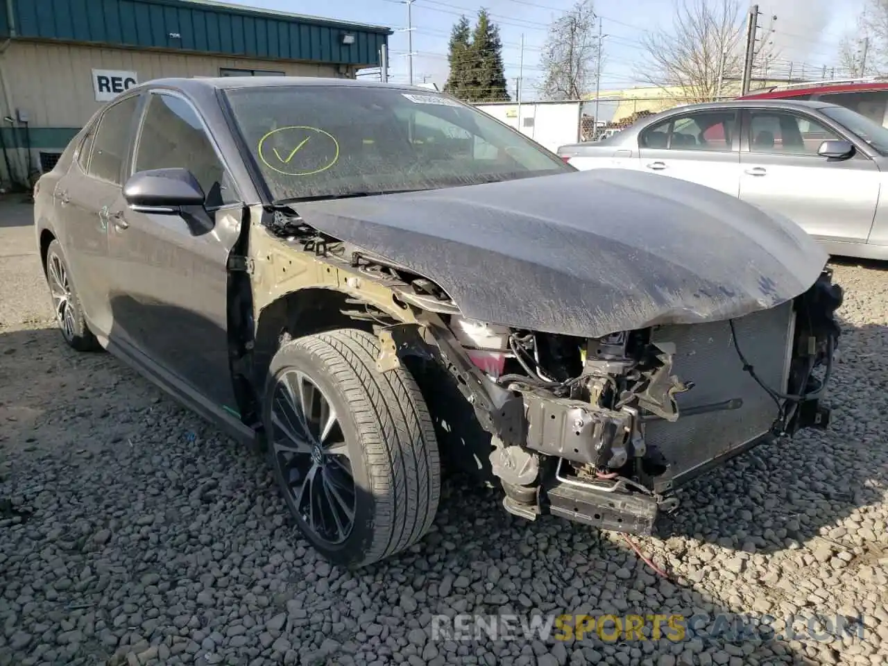 1 Photograph of a damaged car 4T1B11HK5KU208285 TOYOTA CAMRY 2019