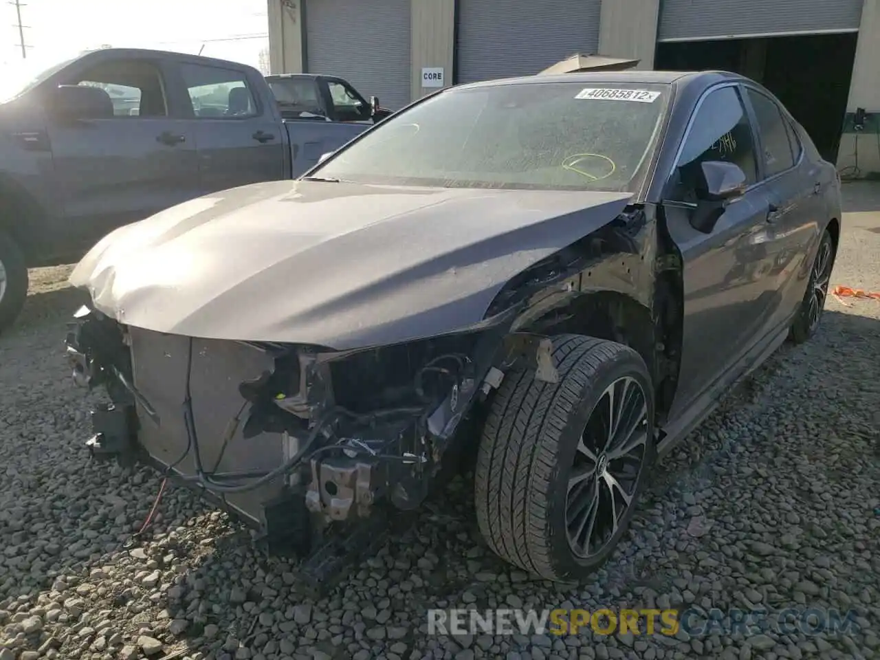 2 Photograph of a damaged car 4T1B11HK5KU208285 TOYOTA CAMRY 2019