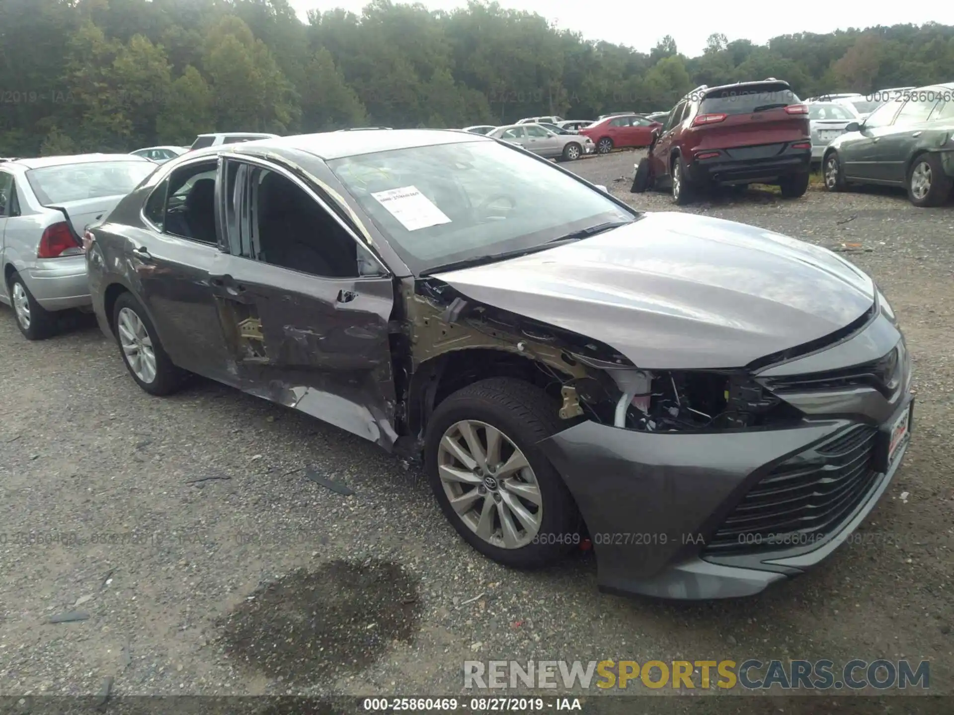 1 Photograph of a damaged car 4T1B11HK5KU210070 TOYOTA CAMRY 2019