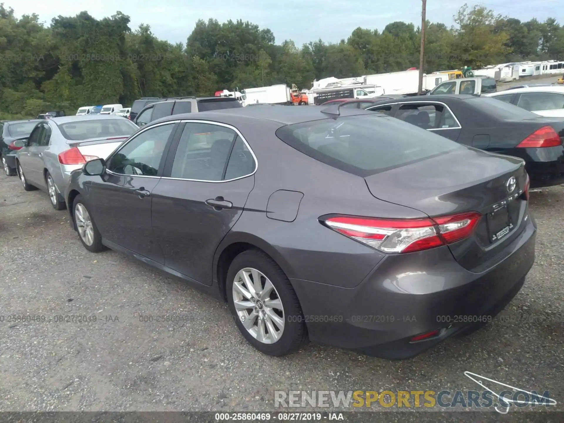 3 Photograph of a damaged car 4T1B11HK5KU210070 TOYOTA CAMRY 2019