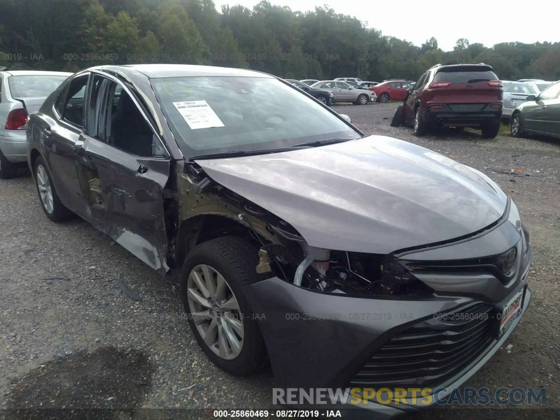 6 Photograph of a damaged car 4T1B11HK5KU210070 TOYOTA CAMRY 2019