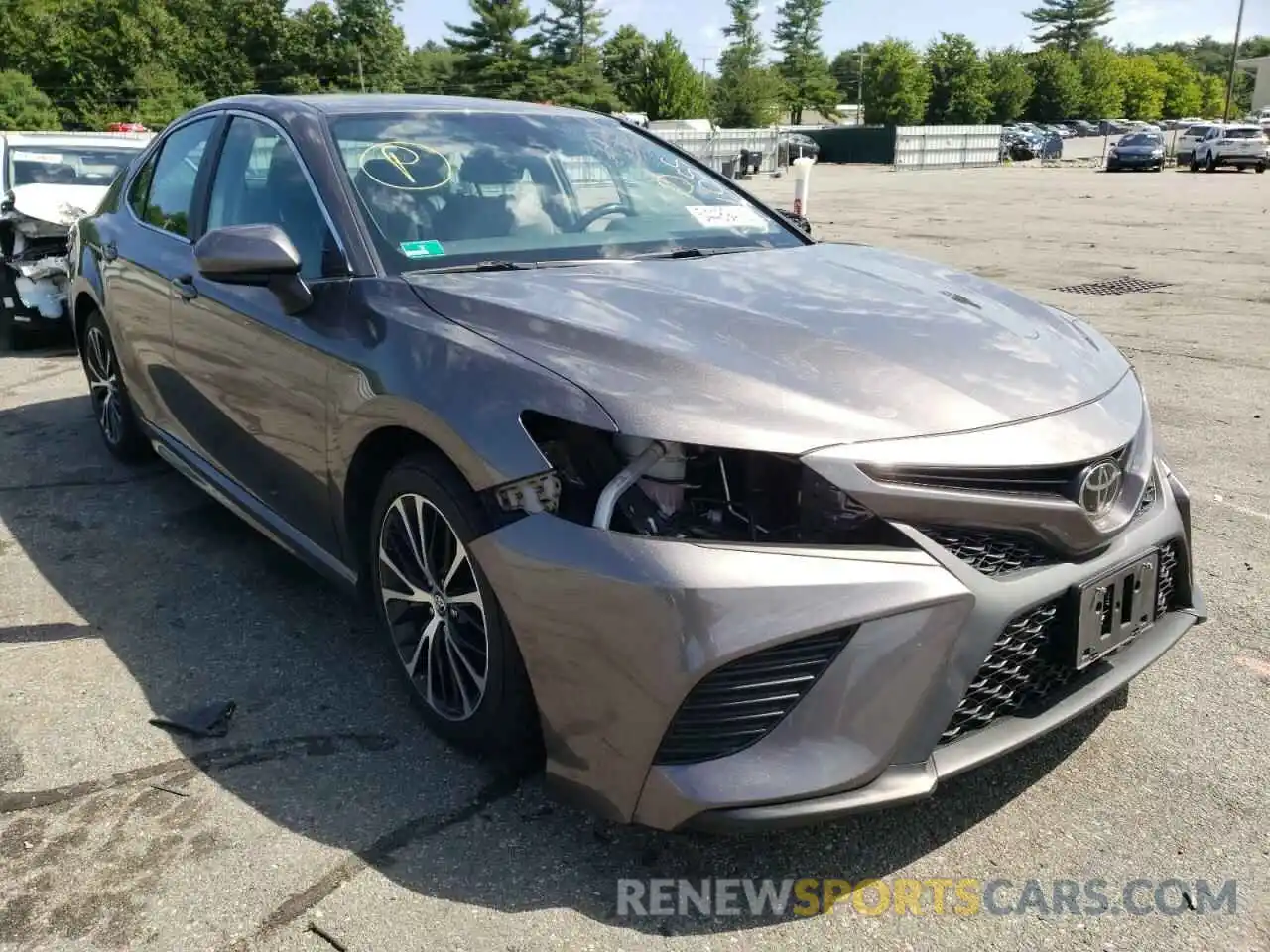 1 Photograph of a damaged car 4T1B11HK5KU210473 TOYOTA CAMRY 2019