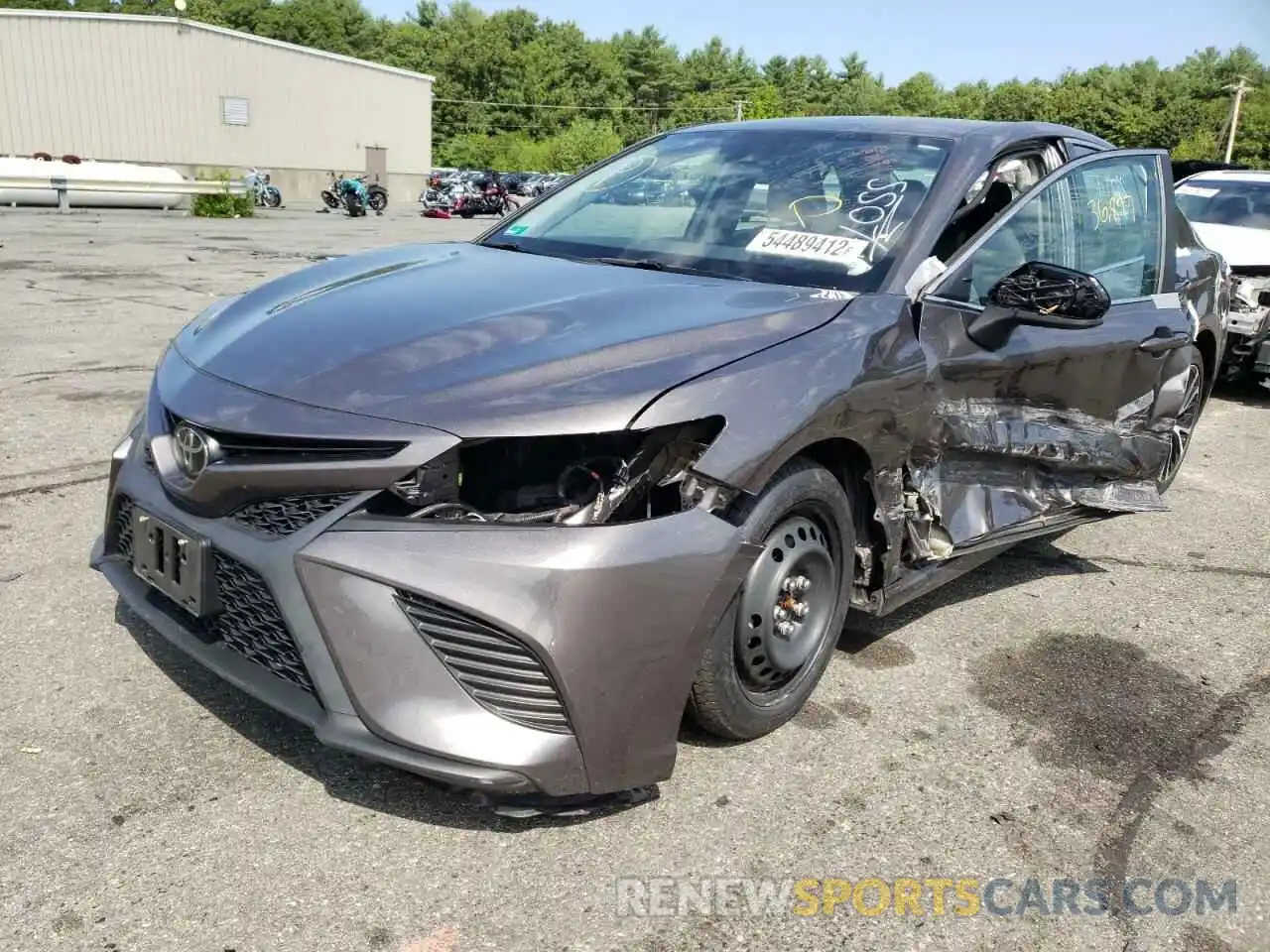 2 Photograph of a damaged car 4T1B11HK5KU210473 TOYOTA CAMRY 2019