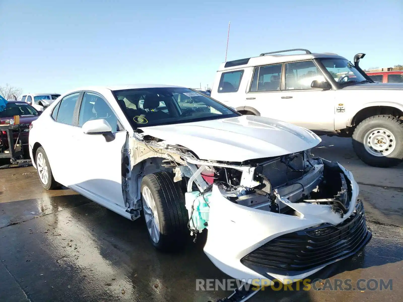 1 Photograph of a damaged car 4T1B11HK5KU211512 TOYOTA CAMRY 2019