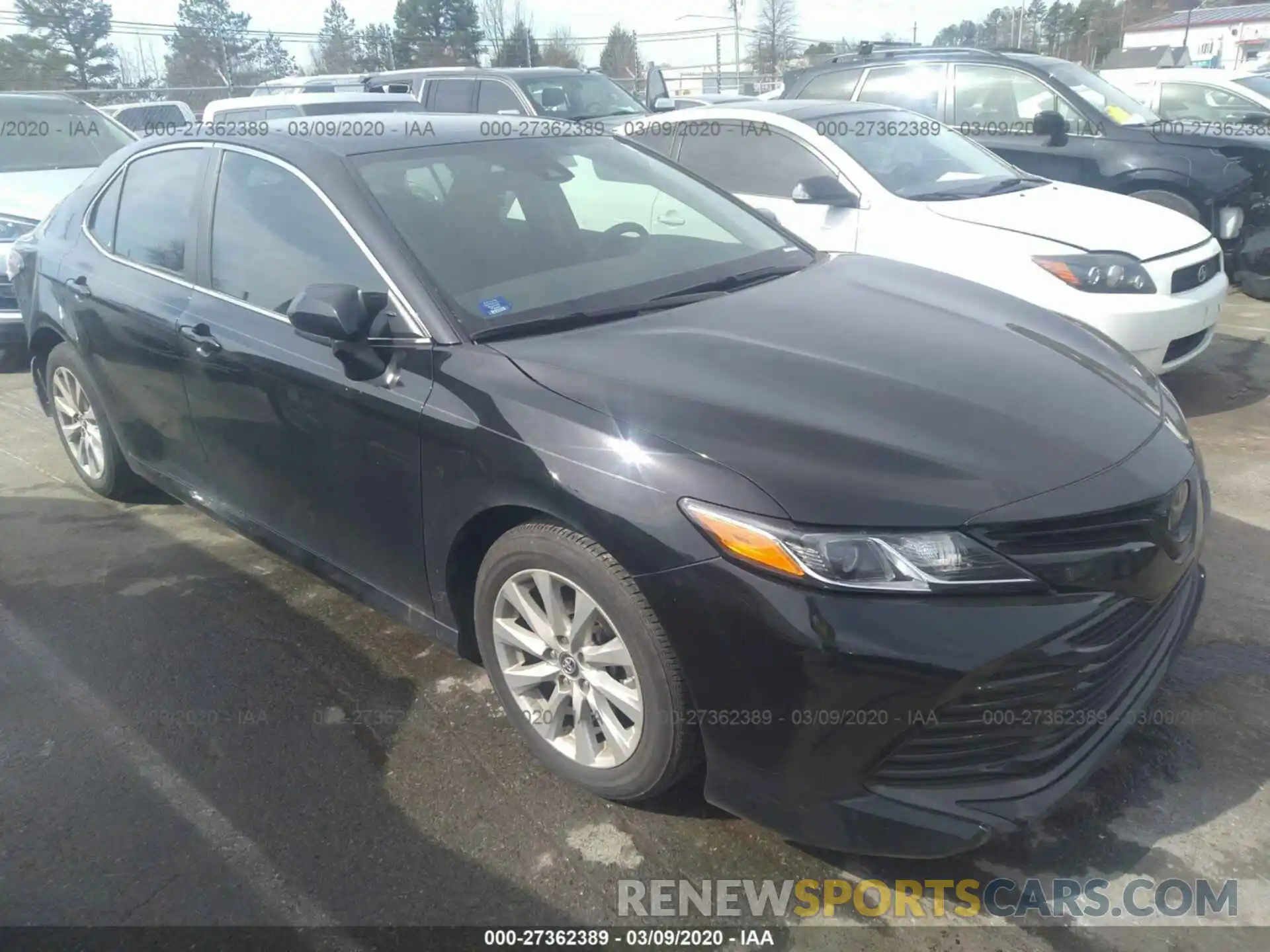 1 Photograph of a damaged car 4T1B11HK5KU211977 TOYOTA CAMRY 2019