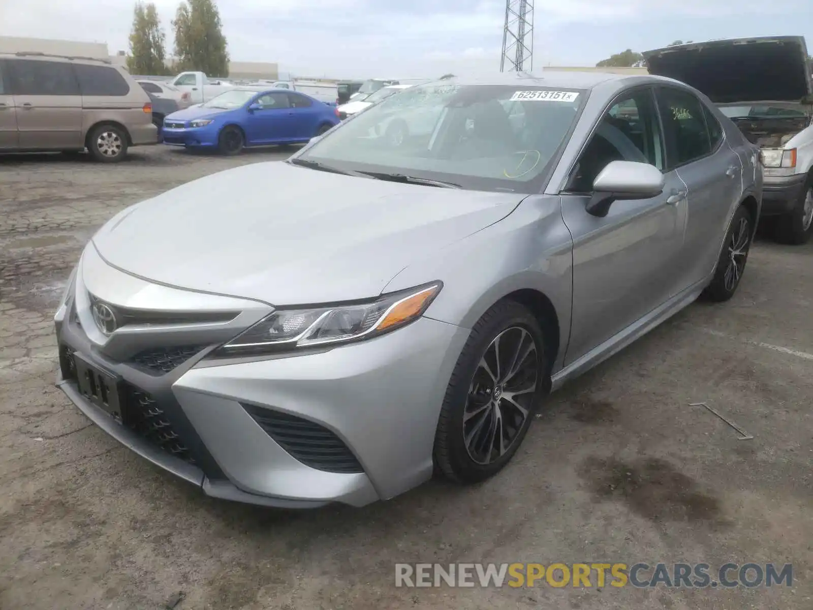 2 Photograph of a damaged car 4T1B11HK5KU214006 TOYOTA CAMRY 2019