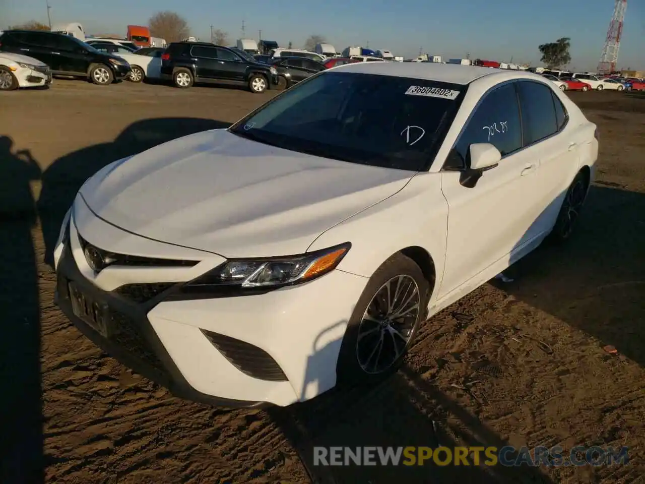 2 Photograph of a damaged car 4T1B11HK5KU214541 TOYOTA CAMRY 2019