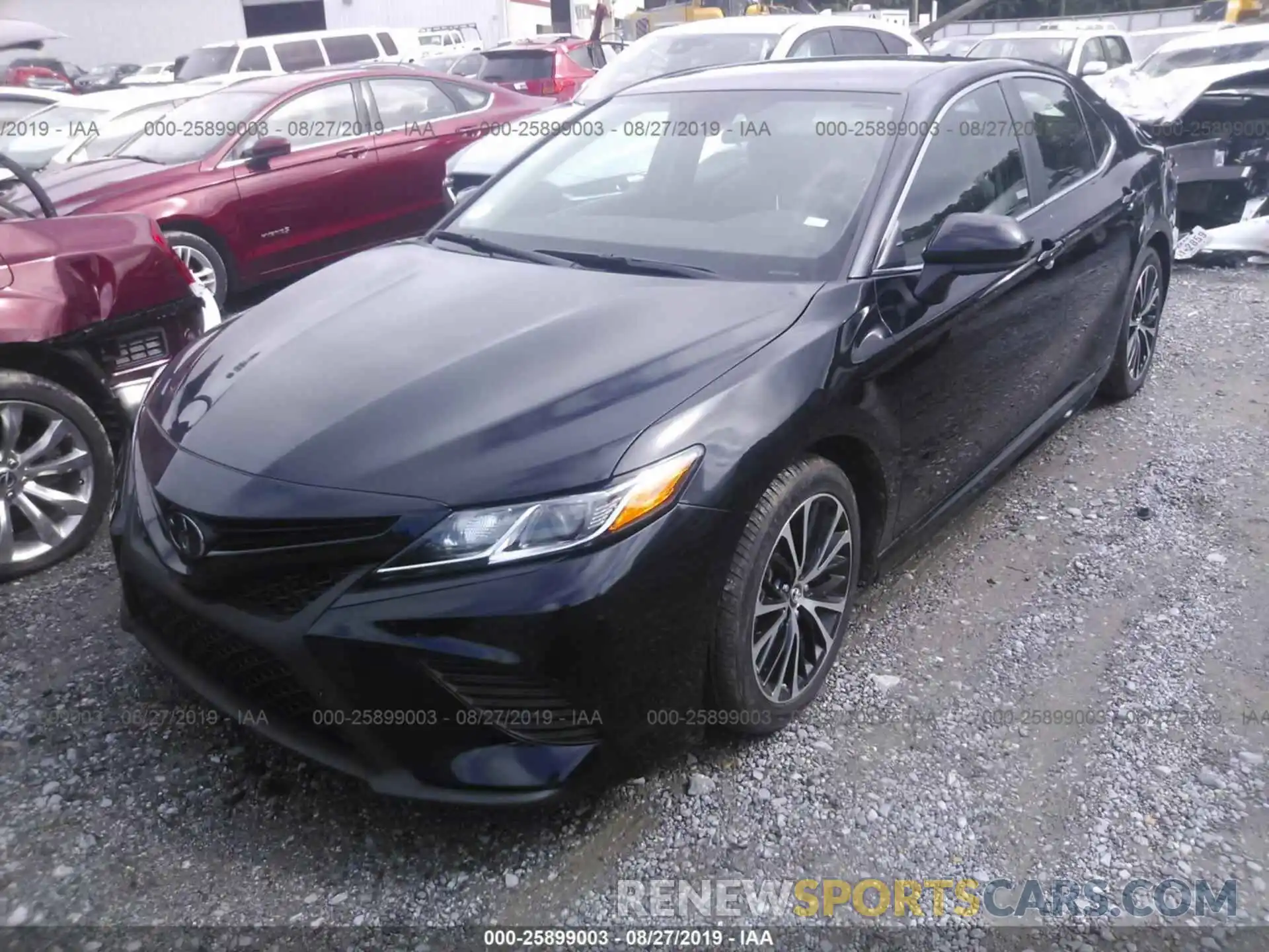 2 Photograph of a damaged car 4T1B11HK5KU215303 TOYOTA CAMRY 2019