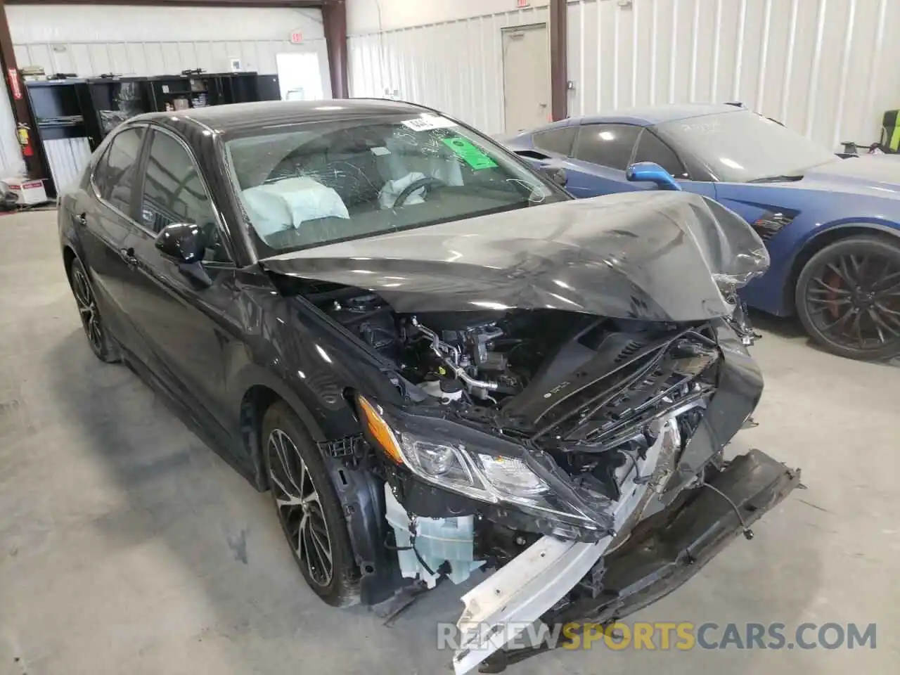 1 Photograph of a damaged car 4T1B11HK5KU217391 TOYOTA CAMRY 2019