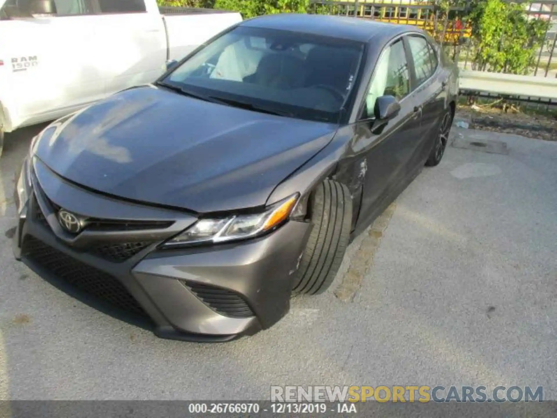 2 Photograph of a damaged car 4T1B11HK5KU217438 TOYOTA CAMRY 2019