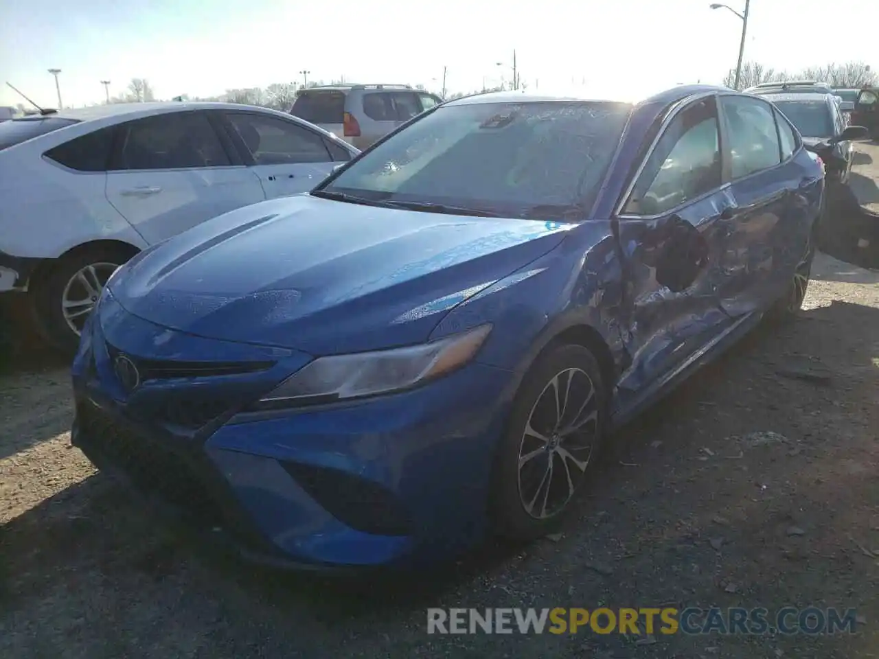 2 Photograph of a damaged car 4T1B11HK5KU218945 TOYOTA CAMRY 2019