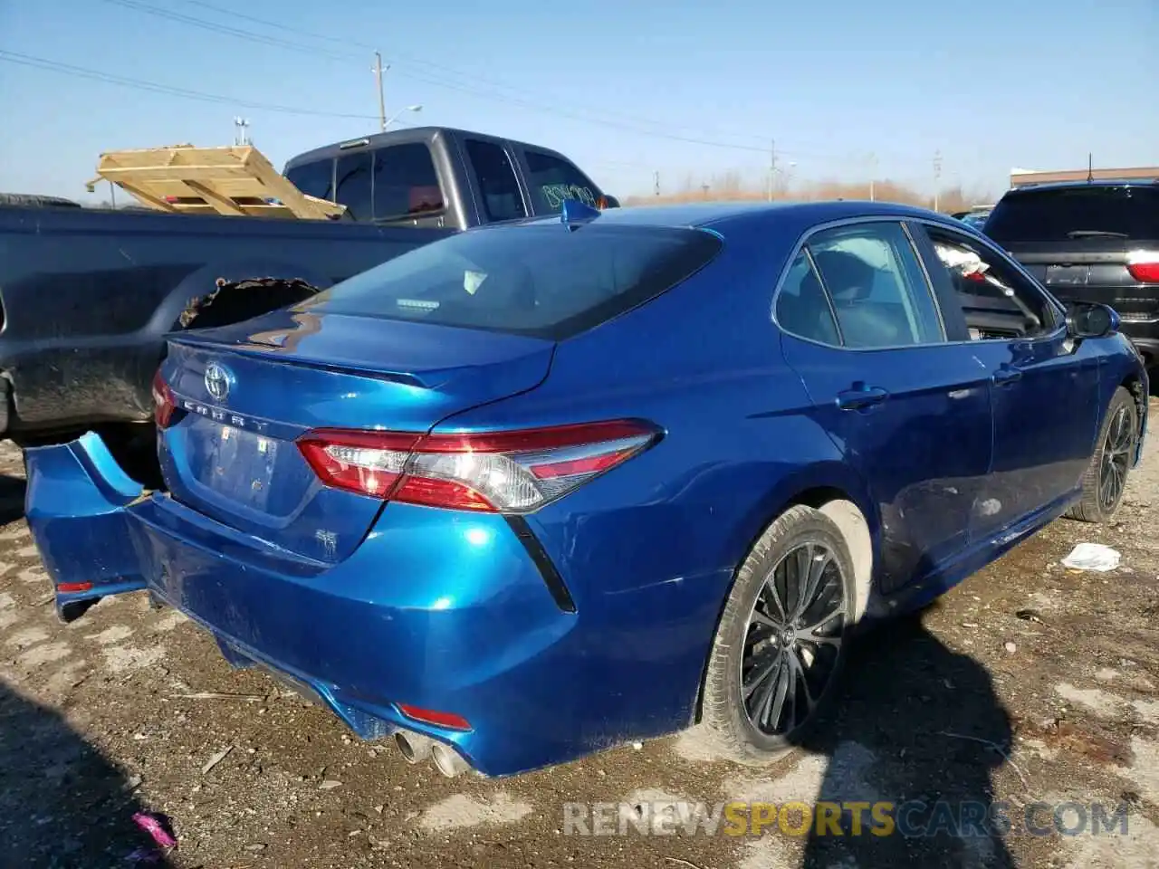 4 Photograph of a damaged car 4T1B11HK5KU218945 TOYOTA CAMRY 2019