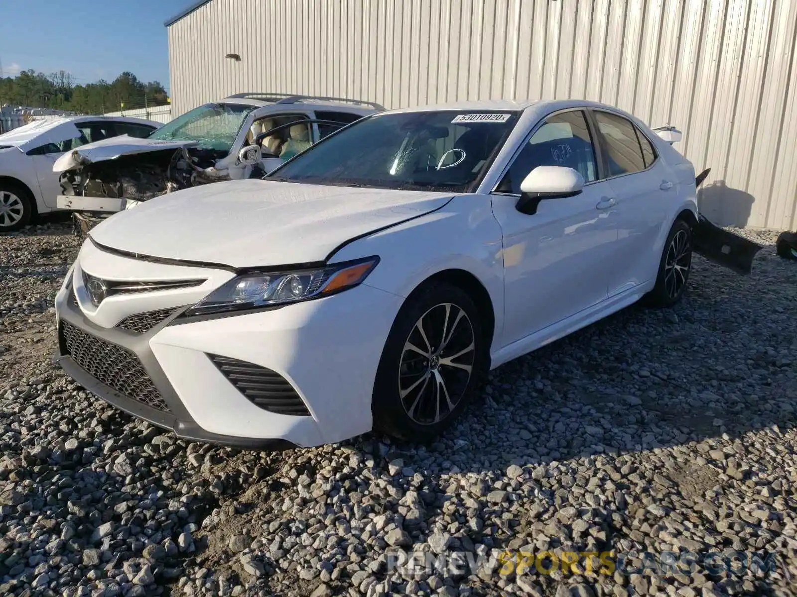 2 Photograph of a damaged car 4T1B11HK5KU219285 TOYOTA CAMRY 2019