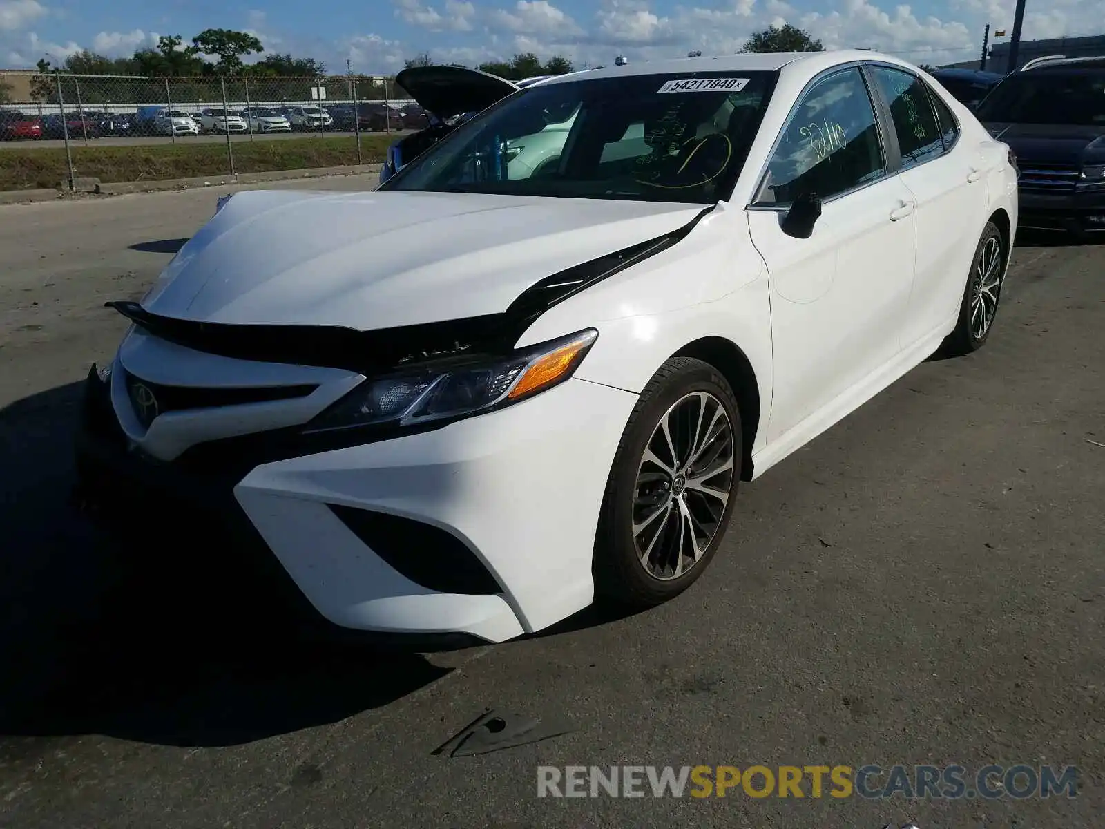 2 Photograph of a damaged car 4T1B11HK5KU219870 TOYOTA CAMRY 2019