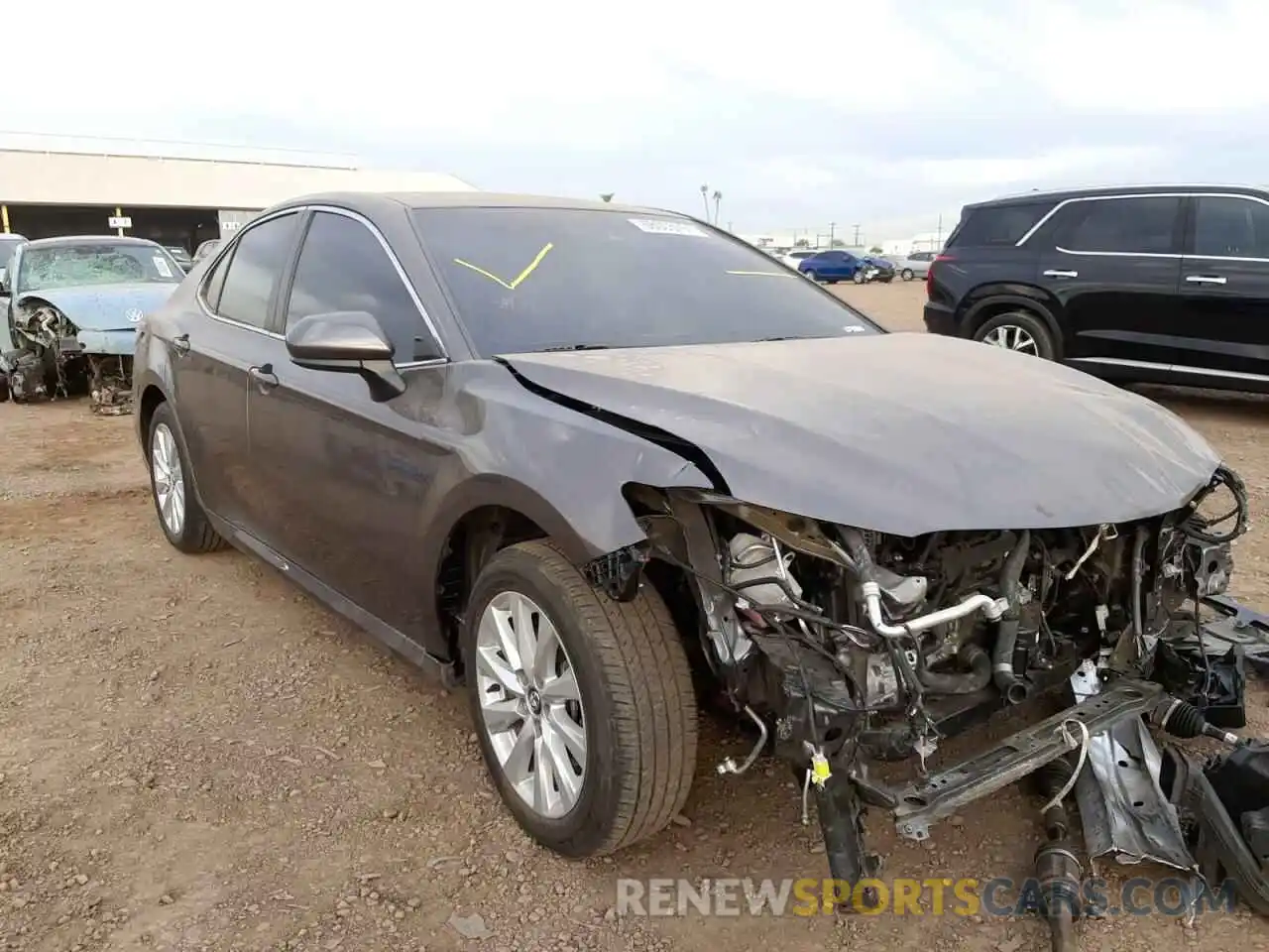 1 Photograph of a damaged car 4T1B11HK5KU222543 TOYOTA CAMRY 2019