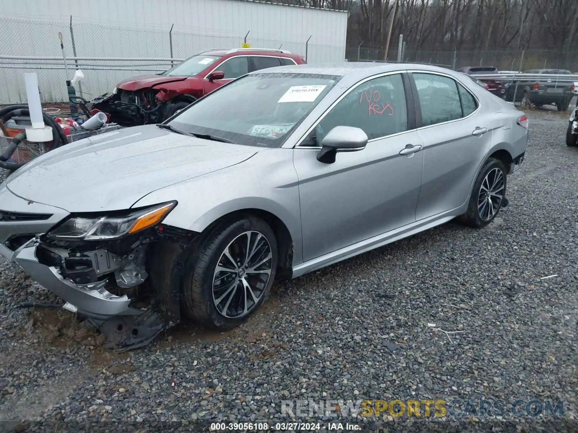 2 Photograph of a damaged car 4T1B11HK5KU223241 TOYOTA CAMRY 2019