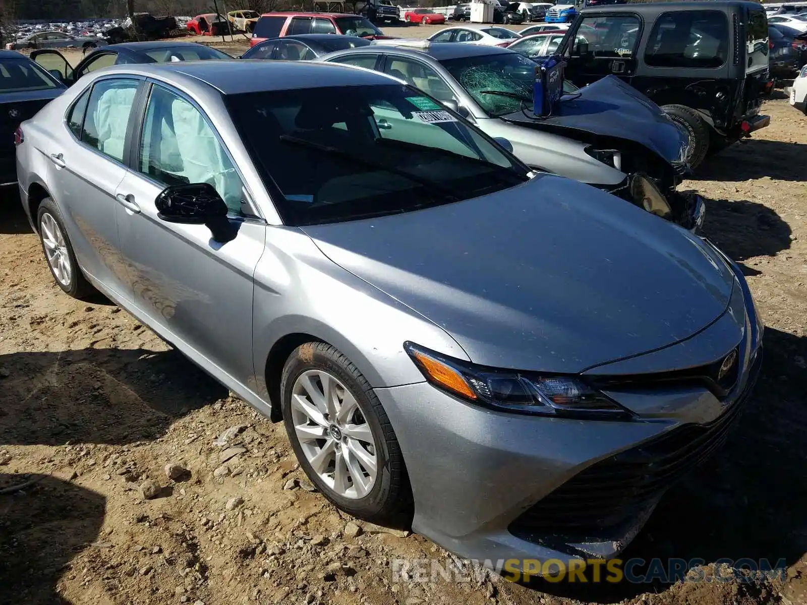 1 Photograph of a damaged car 4T1B11HK5KU223434 TOYOTA CAMRY 2019