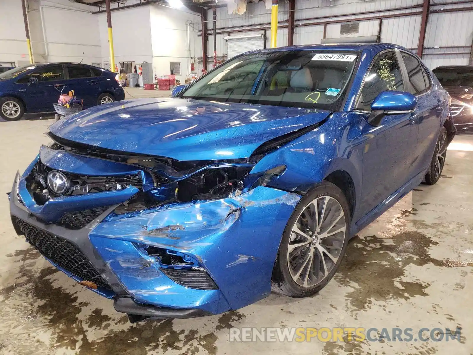 2 Photograph of a damaged car 4T1B11HK5KU223594 TOYOTA CAMRY 2019