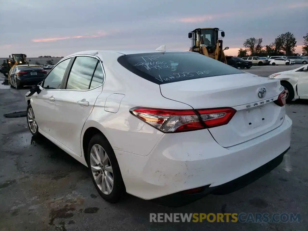 3 Photograph of a damaged car 4T1B11HK5KU223725 TOYOTA CAMRY 2019