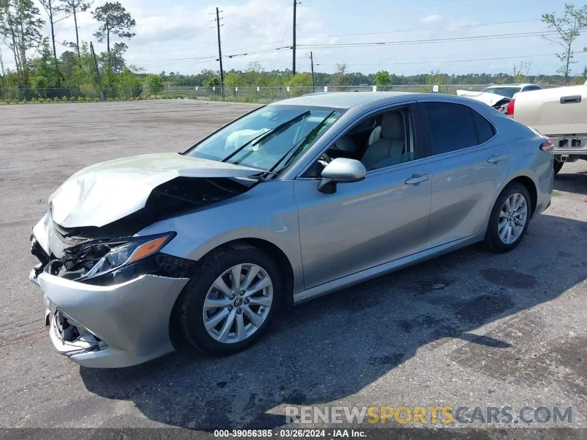 2 Photograph of a damaged car 4T1B11HK5KU224695 TOYOTA CAMRY 2019