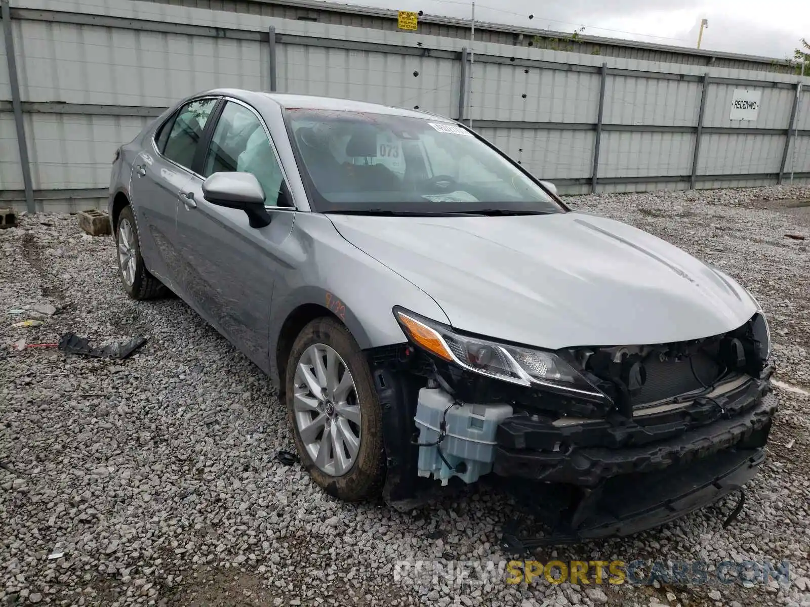 1 Photograph of a damaged car 4T1B11HK5KU225734 TOYOTA CAMRY 2019