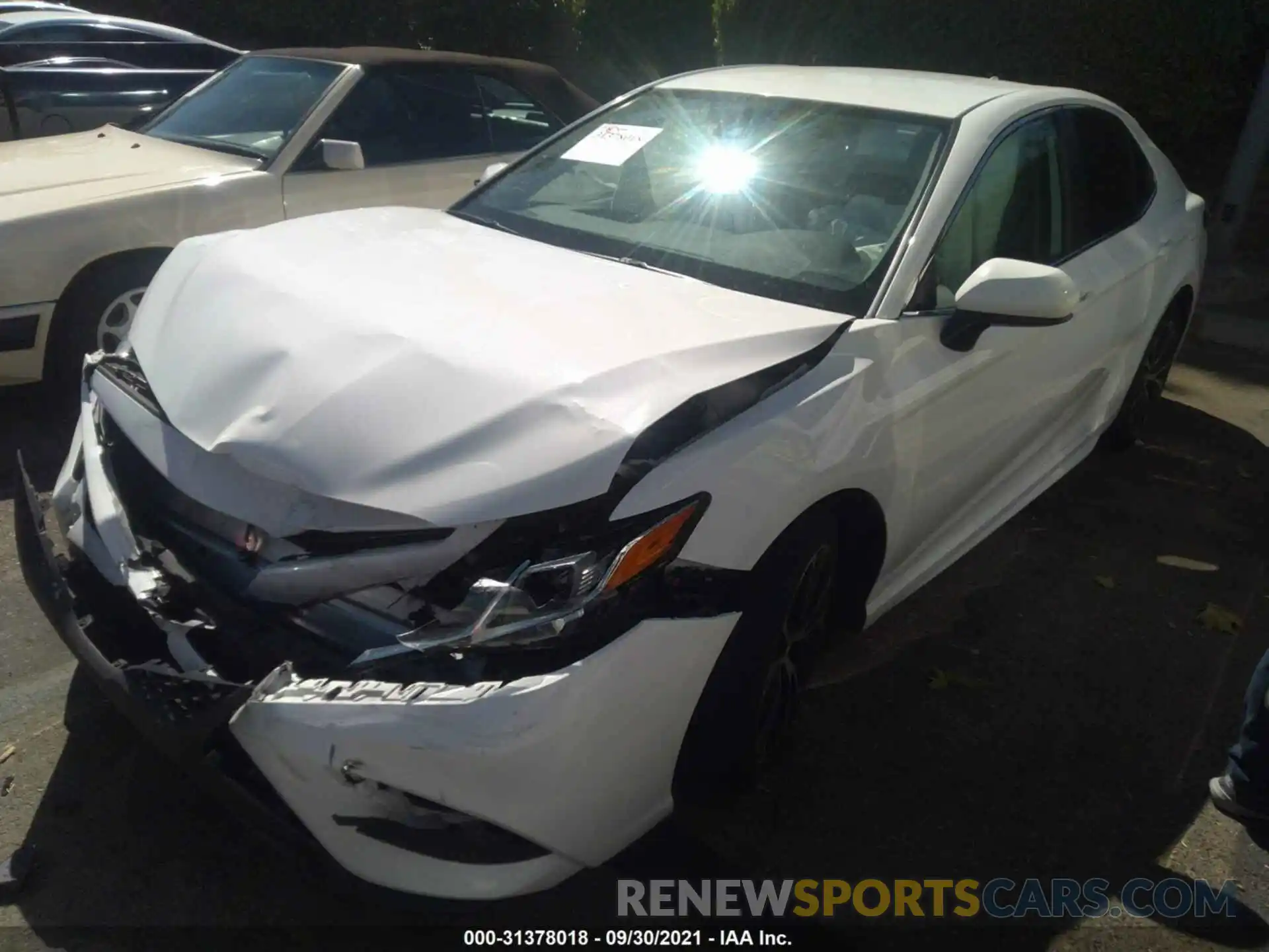 2 Photograph of a damaged car 4T1B11HK5KU226317 TOYOTA CAMRY 2019