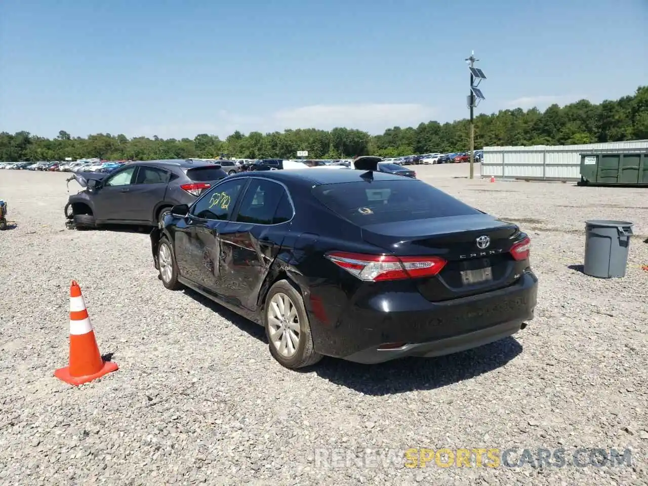 3 Photograph of a damaged car 4T1B11HK5KU226799 TOYOTA CAMRY 2019