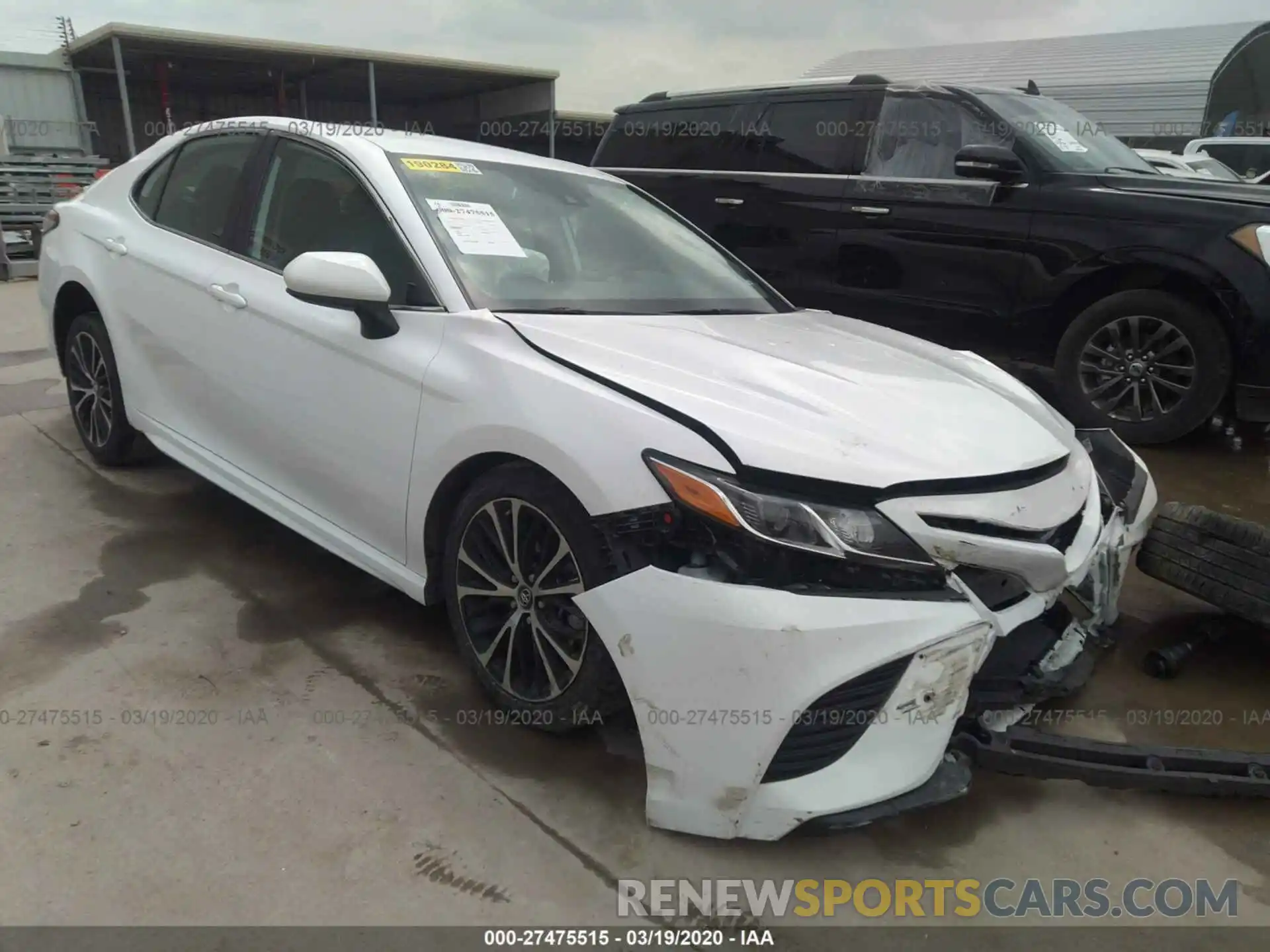 1 Photograph of a damaged car 4T1B11HK5KU227354 TOYOTA CAMRY 2019