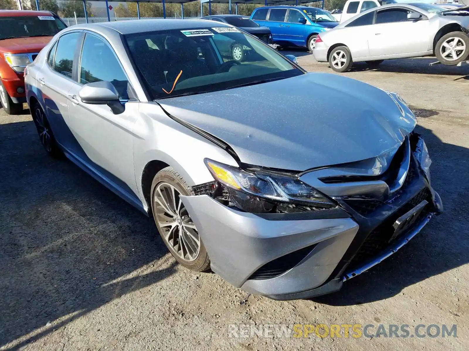 1 Photograph of a damaged car 4T1B11HK5KU227533 TOYOTA CAMRY 2019