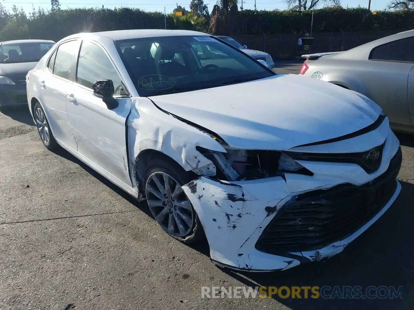 1 Photograph of a damaged car 4T1B11HK5KU229539 TOYOTA CAMRY 2019