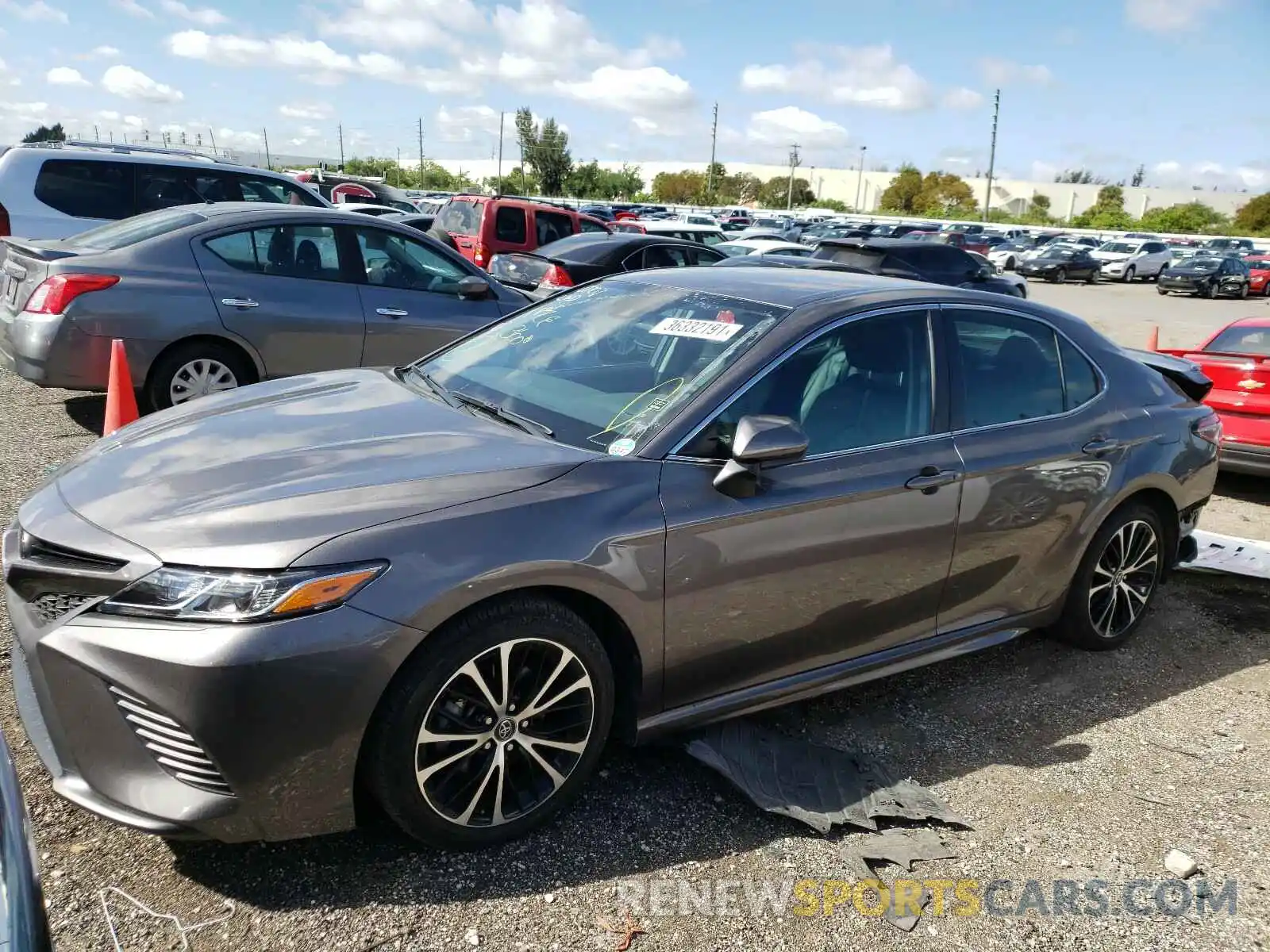 2 Photograph of a damaged car 4T1B11HK5KU230707 TOYOTA CAMRY 2019