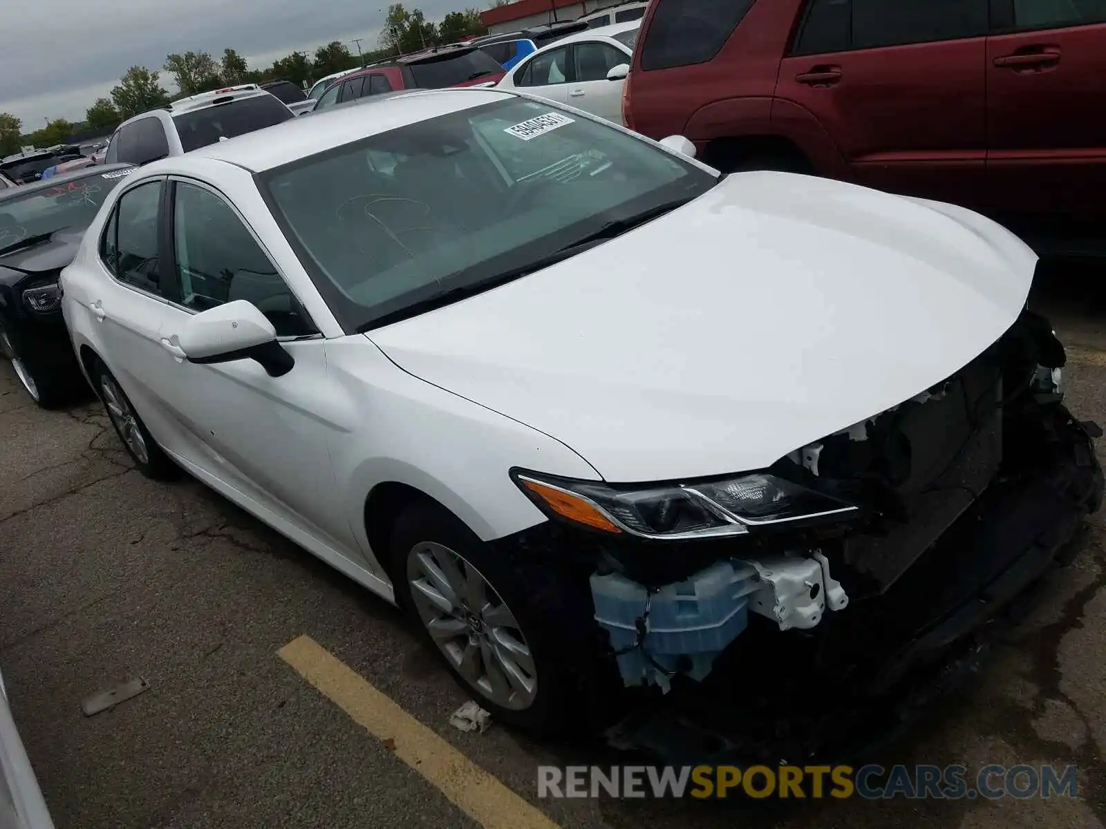 1 Photograph of a damaged car 4T1B11HK5KU231016 TOYOTA CAMRY 2019