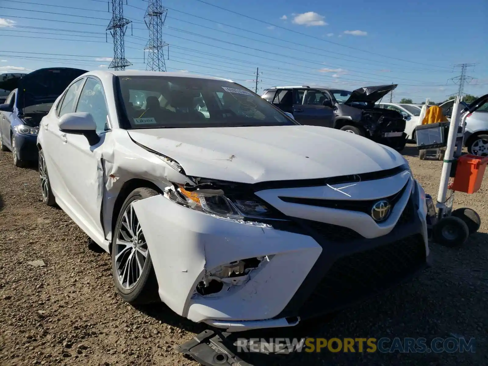 1 Photograph of a damaged car 4T1B11HK5KU231436 TOYOTA CAMRY 2019