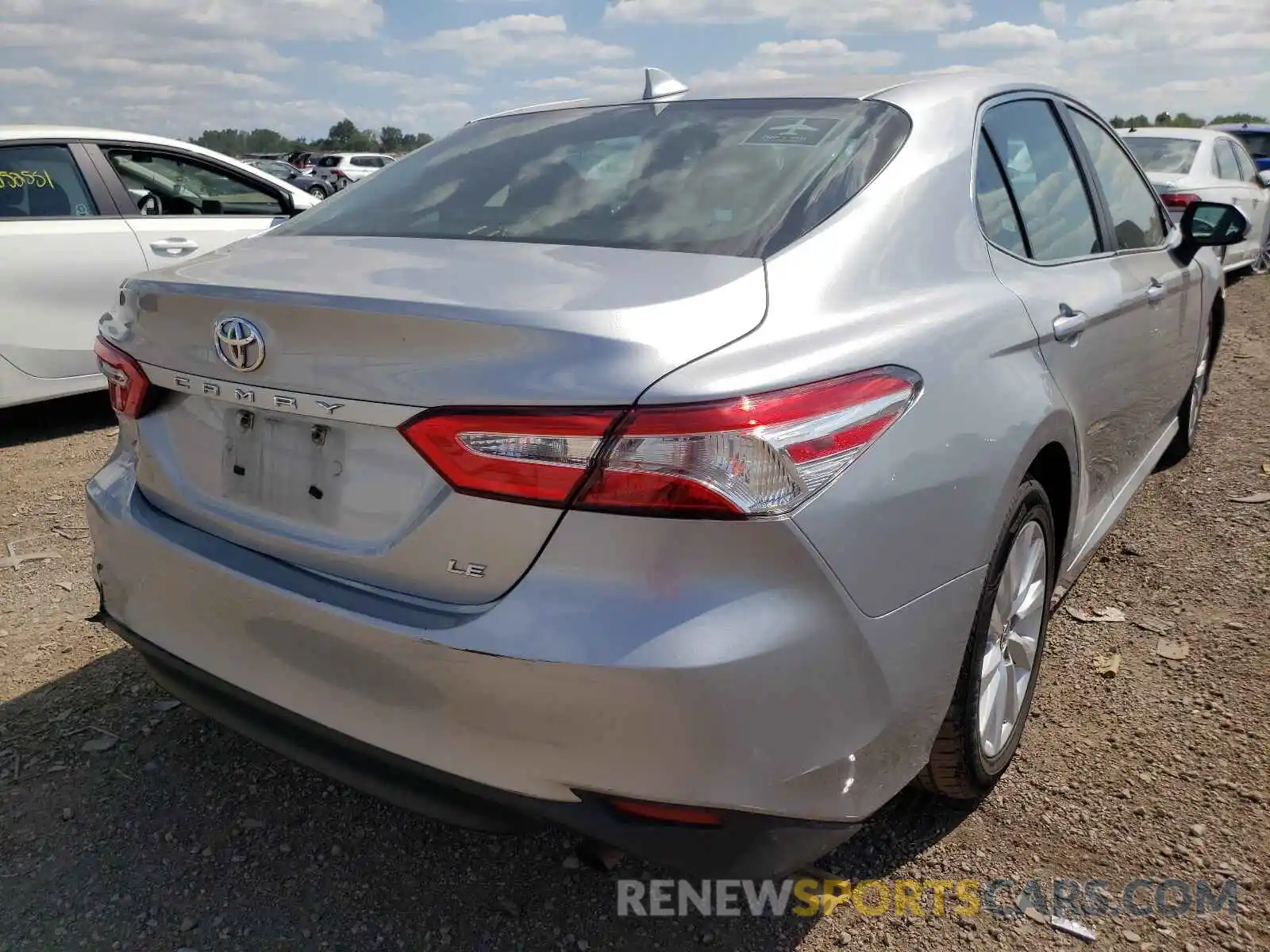 4 Photograph of a damaged car 4T1B11HK5KU231579 TOYOTA CAMRY 2019