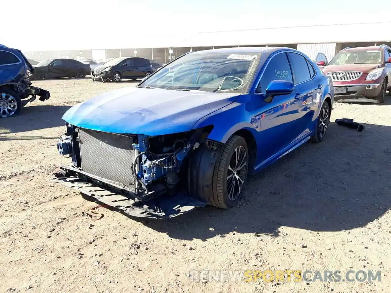 2 Photograph of a damaged car 4T1B11HK5KU232702 TOYOTA CAMRY 2019