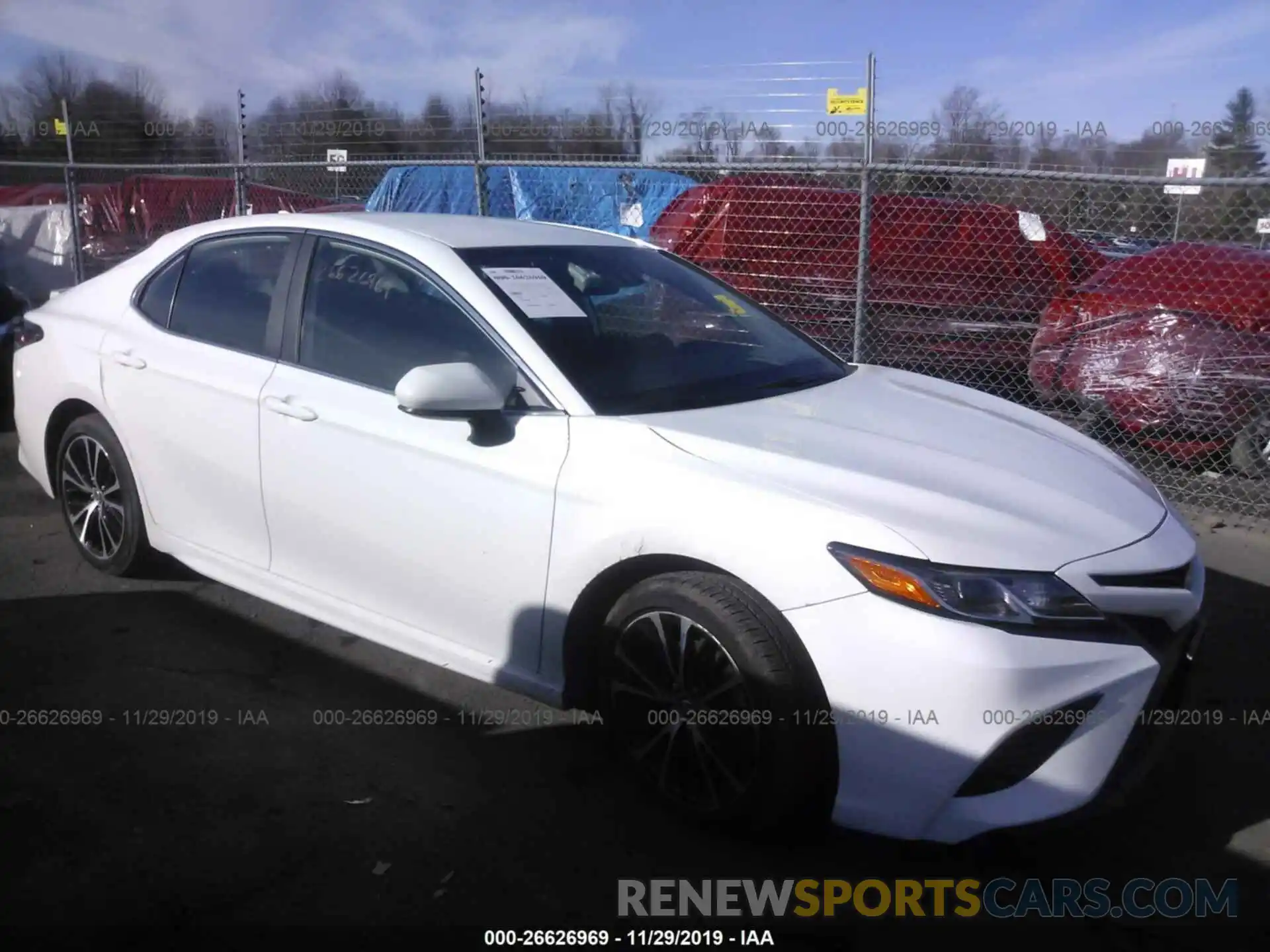 1 Photograph of a damaged car 4T1B11HK5KU235065 TOYOTA CAMRY 2019