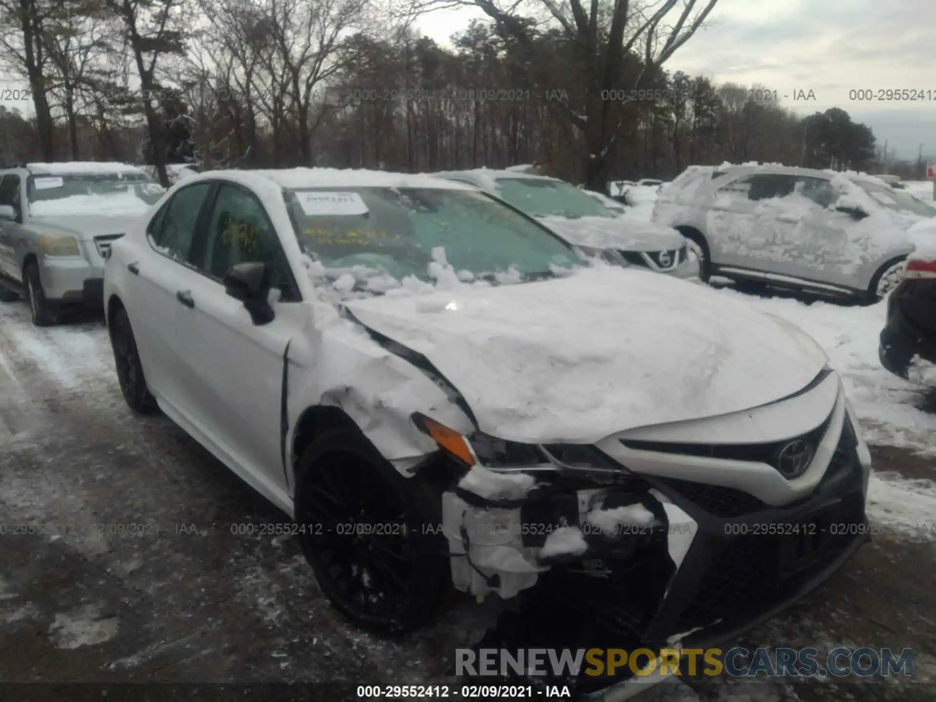 1 Photograph of a damaged car 4T1B11HK5KU235907 TOYOTA CAMRY 2019