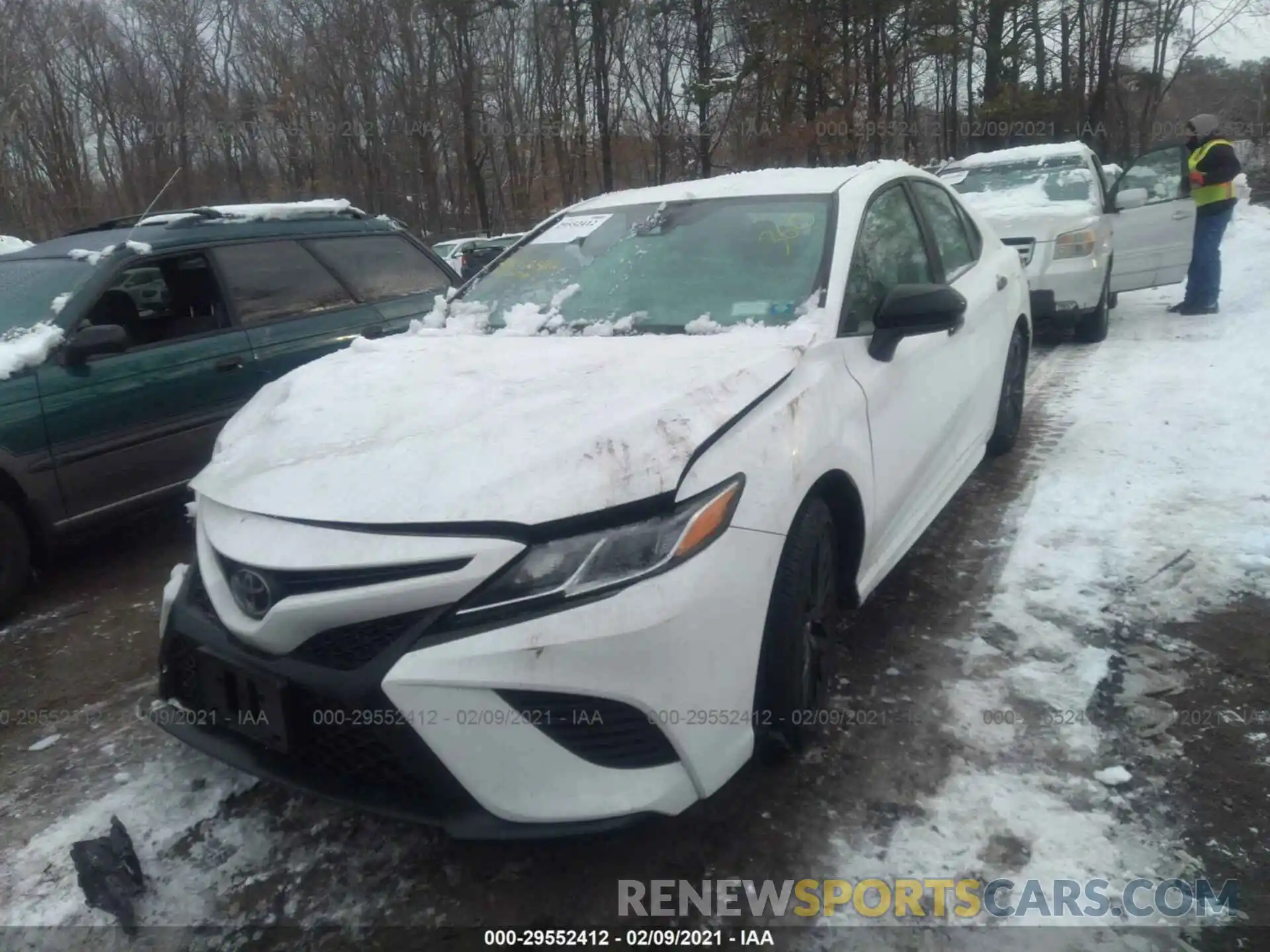 2 Photograph of a damaged car 4T1B11HK5KU235907 TOYOTA CAMRY 2019