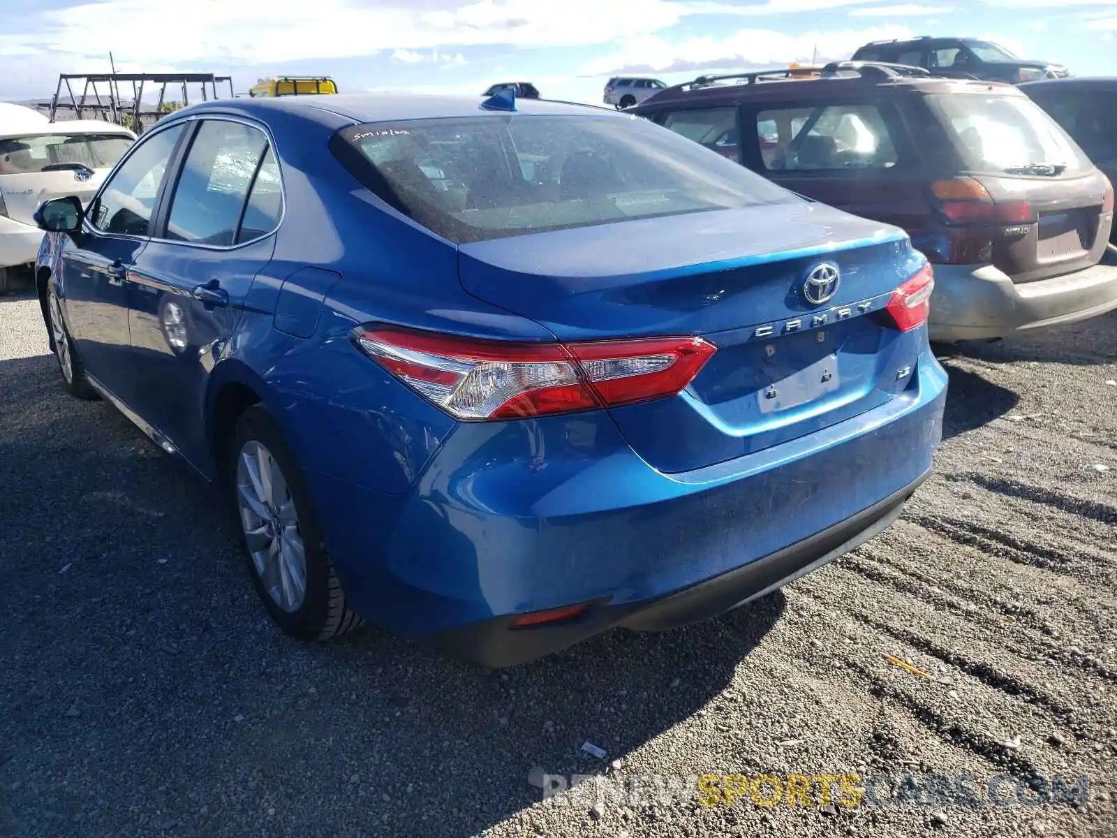 3 Photograph of a damaged car 4T1B11HK5KU237852 TOYOTA CAMRY 2019