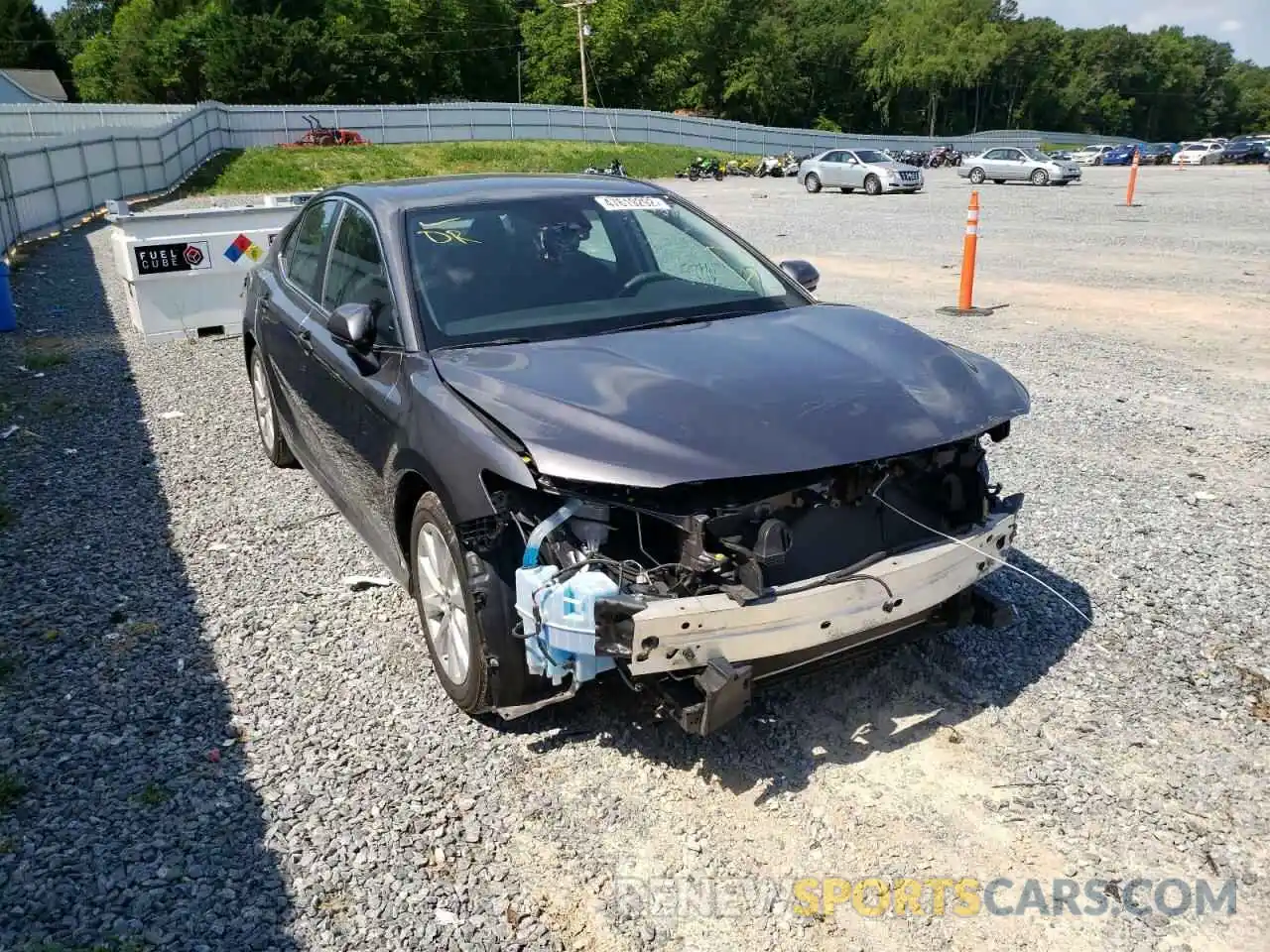 1 Photograph of a damaged car 4T1B11HK5KU237950 TOYOTA CAMRY 2019