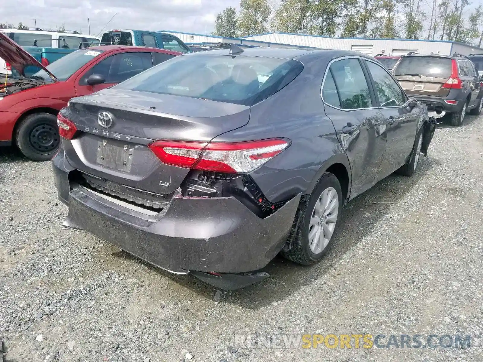 4 Фотография поврежденного автомобиля 4T1B11HK5KU238595 TOYOTA CAMRY 2019