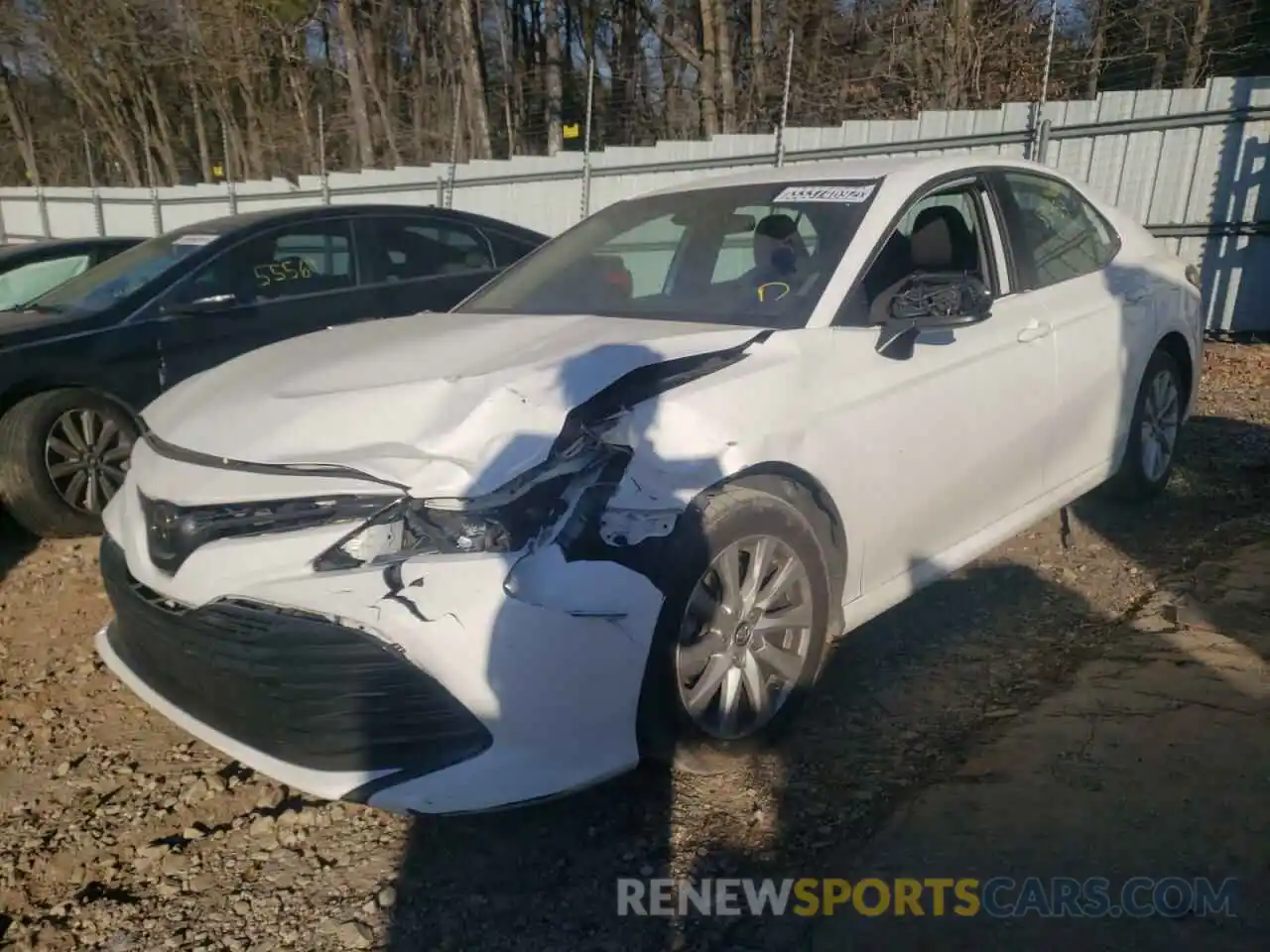 2 Photograph of a damaged car 4T1B11HK5KU238905 TOYOTA CAMRY 2019